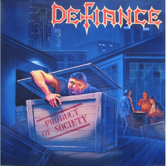 DEFIANCE - PRODUCT OF SOCIETY (BLUE VINYL)