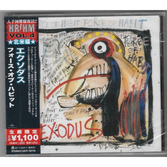 EXODUS - FORCE OF HABIT (JAPAN CD + OBI)