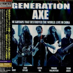 GENERATION AXE - THE GUITARS  THAT DESTROYED THE WORLD: LIVE IN CHINA (JAPAN CD + OBI)