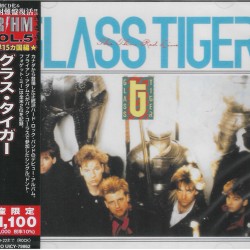 GLASS TIGER - THE THIN RED LINE (JAPAN CD + OBI)