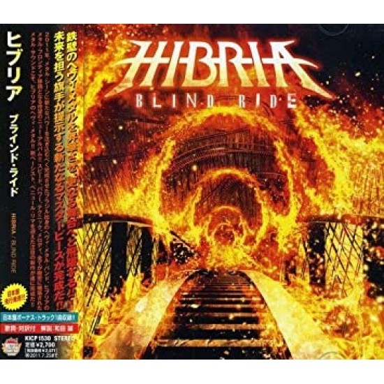 HIBRIA - BLIND RIDE (JAPAN CD + OBI)