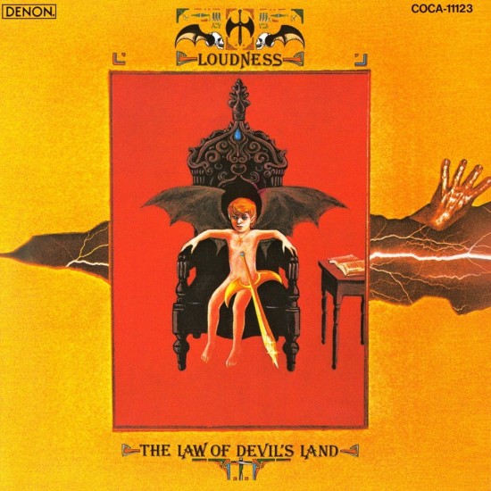 LOUDNESS - THE LAW OF DEVIL'S LAND (JAPAN CD + OBI)
