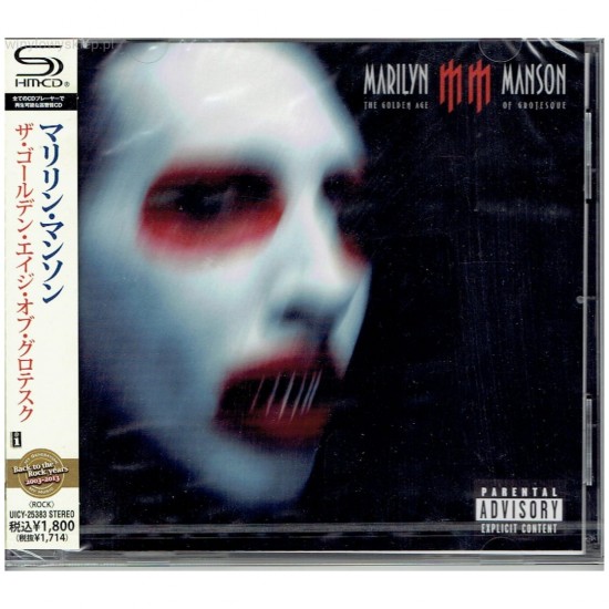 MARILYN MANSON - THE GOLDEN AGE OF GROTESQUE (JAPAN CD+OBI)