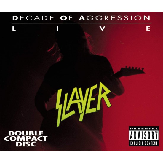 SLAYER - LIVE DECADE OF AGGRESSION (JAPAN 2CD + OBI)