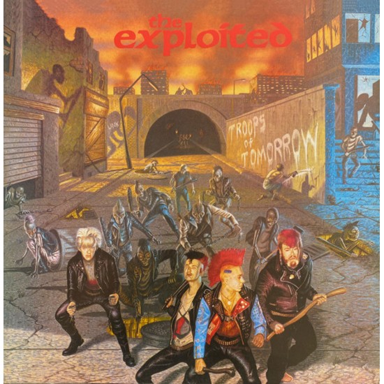 THE EXPLOITED - TROOPS OF TOMORROW (GATEFOLD BLACK VINYL)