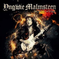 YNGWIE MALMSTEEN - WORLD ON FIRE (JAPAN CD + OBI)