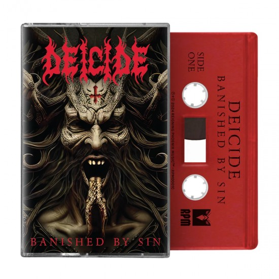 DEICIDE - BANISHED BY SIN (RED CASSETTE)