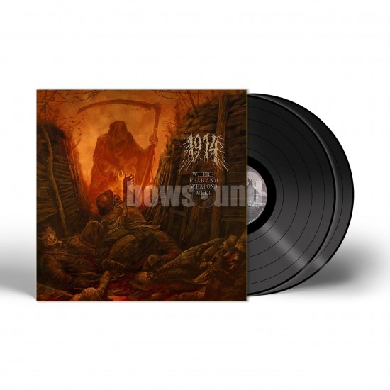 1914 - WHERE FEAR AND WEAPONS MEET (GATEFOLD, 2LP BLACK COLOR)