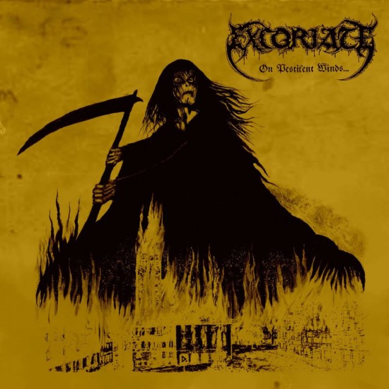 EXCORIATE - ON PESTILENT WINDS (BLACK VINYL) 