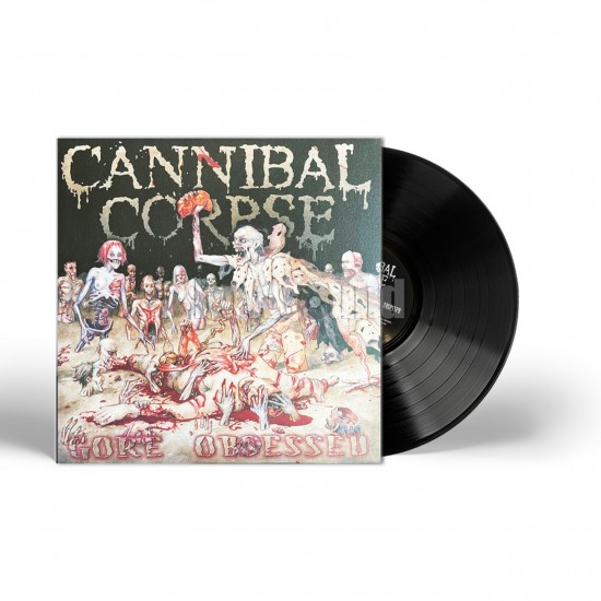 CANNIBAL CORPSE - GORE OBSESSED (BLACK VINYL WITH POSTER)