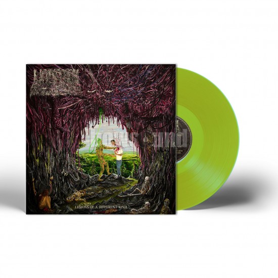 UNDEATH - LESIONS OF A DIFFERENT KIND (SLIME GREEN LP)