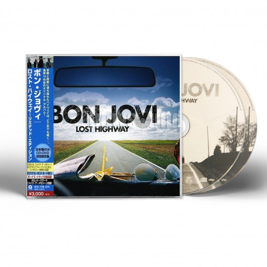 BON JOVI - LOST HIGHWAY (JAPAN CD + OBI / CD+DVD)