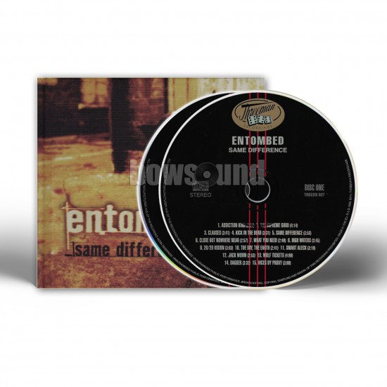 ENTOMBED - SAME DIFFERENCE (DELUXE HARDBOOK COVER)