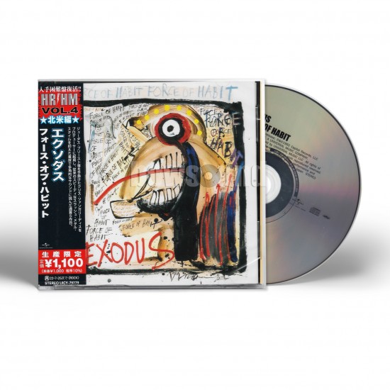 EXODUS - FORCE OF HABIT (JAPAN CD + OBI)