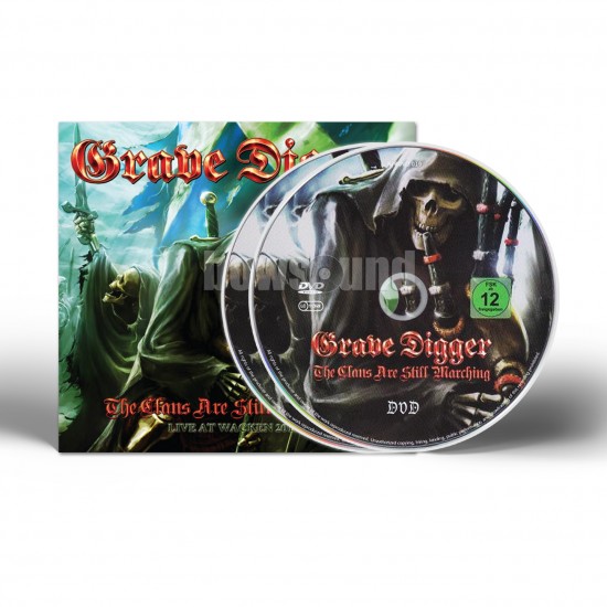 GRAVE DIGGER - THE CLANS ARE STILL MARCHING - LIVE IN WACKEN 2010 (CD + DVD DIGI)