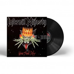 INFERNAL MAJESTY - NONE SHALL DEFY (BLACK VINYL)