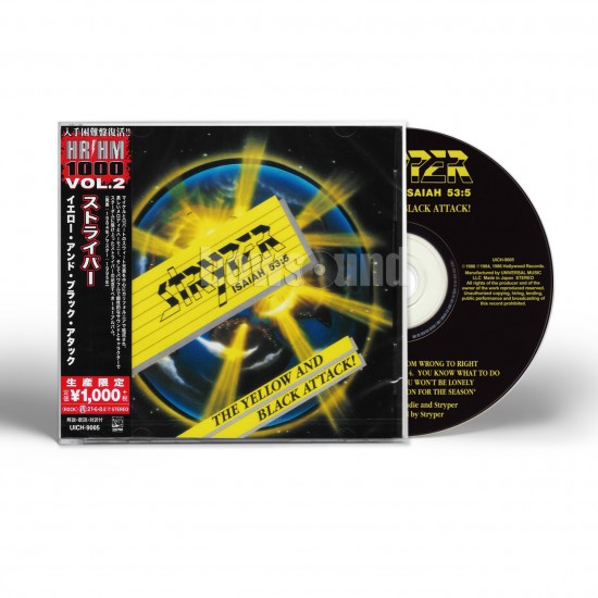 STRYPER - YELLOW AND BLACK ATTACK! (JAPAN CD + OBI)