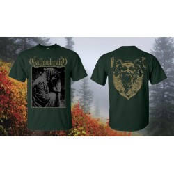 GALLOWBRAID - FOREST GREEN - TSHIRT