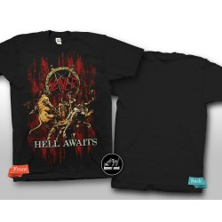 SLAYER - HELL AWAITS - TSHIRT