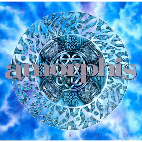 AMORPHIS - ELEGY (GATEFOLD, 2LP CYAN BLUE AND WHITE GALAXY MERGE VINYL) 