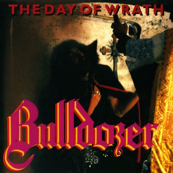 BULLDOZER - THE DAY OF WRATH (CLEAR & MAGENTA SPLATTER VINYL)