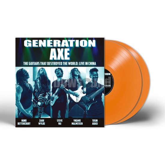 GENERATION AXE - THE GUITARS THAT DESTROYED THE WORLD: LIVE IN CHINA (DOUBLE ORANGE VINYL)