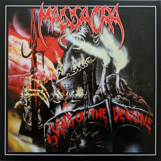 MASSACRA - SIGNS OF THE DECLINE (RED VINYL)