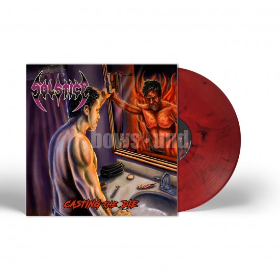 SOLSTICE - CASTING THE DIE (RED MARBLED VINYL) SOLSTICE - CASTING THE DIE (RED MARBLED VINYL)