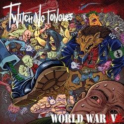 TWITCHING TONGUES - WORLD WAR LIVE (BLACK LP) 