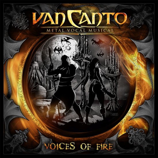 VAN CANTO - VOICES OF FIRE (BLACK VINYL)