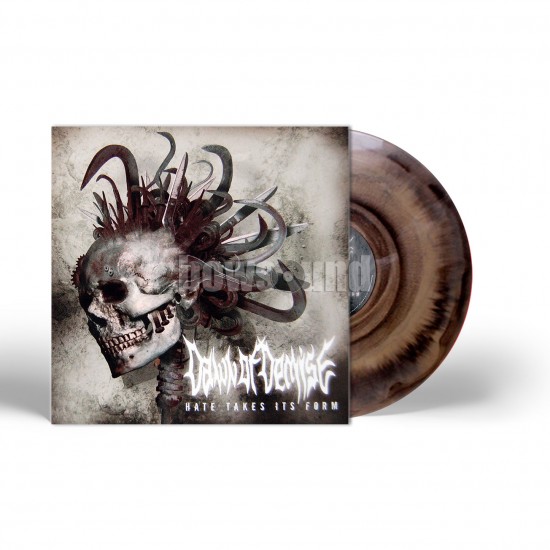 DAWN OF DEMISE - HATE TAKES ITS FORM (MARBLED BLACK/GOLD VINYL)