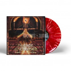 HECATE ENTHRONED - EMBRACED OF THE GODLESS AEON (RED SPLATTER VINYL)