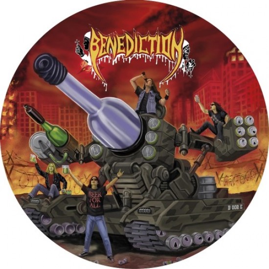 BENEDICTION - THE GROTESQUE / ASHEN EPITAPH (7 INCH PICTURE LP) BENEDICTION - THE GROTESQUE / ASHEN EPITAPH (7 INCH PICTURE LP)