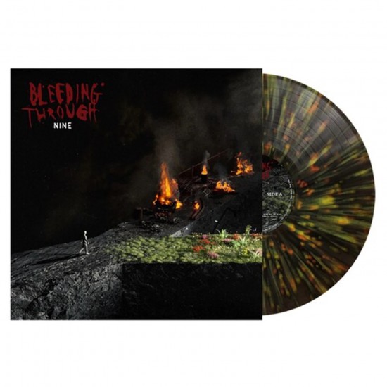 BLEEDING THROUGH - NINE (FOREST GREEN ORANGE & YELLOW SPLATTER VINYL) BLEEDING THROUGH - NINE (FOREST GREEN ORANGE & YELLOW SPLATTER VINYL)