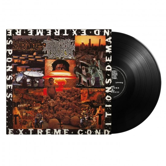 BRUTAL TRUTH - EXTREME CONDITIONS DEMAND EXTREME RESPONSES (BLACK VINYL)