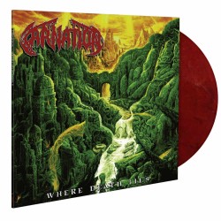 CARNATION - WHERE DEATH LIES (RED, WHITE & BLACK MARBLED VINYL)
