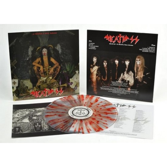 DEATH SS - IN DEATH OF STEVE SYLVESTER (CLEAR VINYL WITH ORANGE SPLATTERS) DEATH SS - IN DEATH OF STEVE SYLVESTER (CLEAR VINYL WITH ORANGE SPLATTERS)