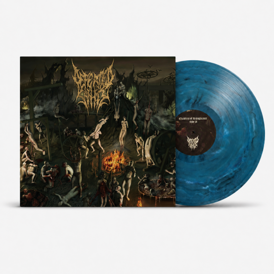 DEFEATED SANITY - CHAPTERS OF REPUGNANCE (BLUE MARBLE VINYL)