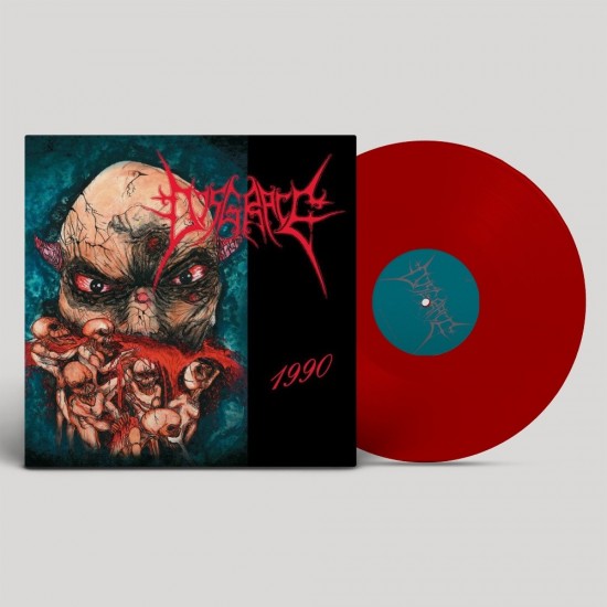 DISGRACE - 1990 (TRANSPARENT RED VINYL)