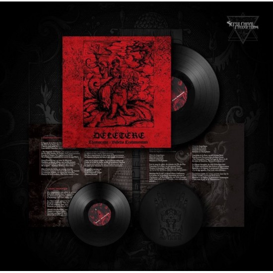 DELETERE - THEOVORATOR : BABELIS TESTAMENTUM (BLACK VINYL) DELETERE - THEOVORATOR : BABELIS TESTAMENTUM (BLACK VINYL)