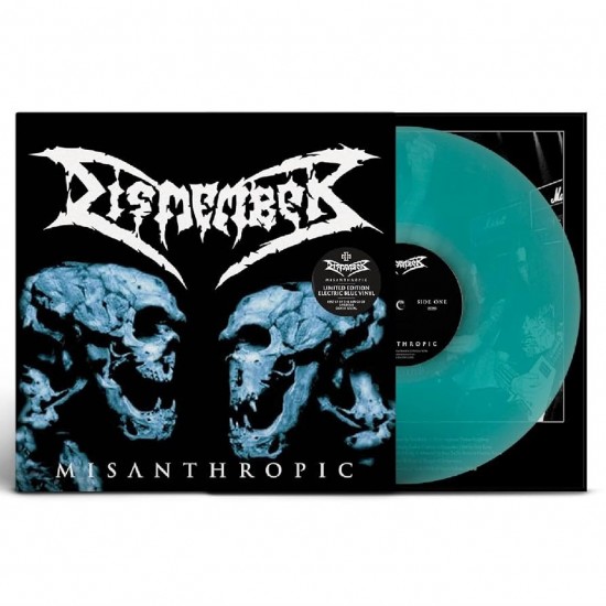 DISMEMBER - MISANTHROPIC (ELECTRIC BLUE VINYL)