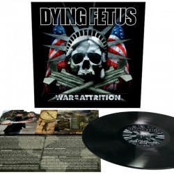 DYING FETUS - WAR OF ATTRITION (BLACK VINYL)