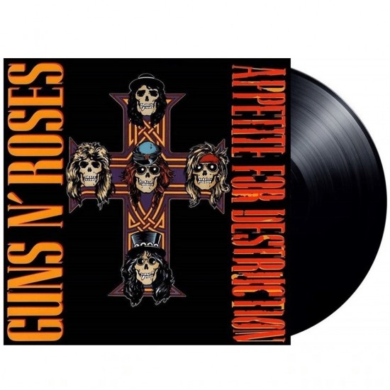 GUNS N' ROSES - APPETITE FOR DESTRUCTION (BLACK VINYL)