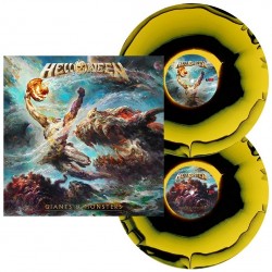 HELLOWEEN - GIANTS & MONSTERS (GATEFOLD, 2LP GIANT BLACK YELOW WITH ETCHING SIDE VINYL)
