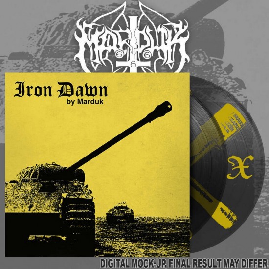 MARDUK - IRON DAWN (CLEAR BLACK VINYL)