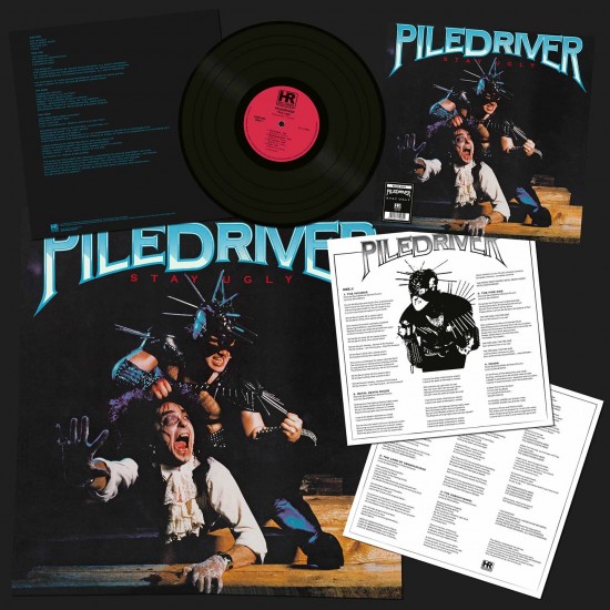 PILEDRIVER - STAY UGLY (BLACK VINYL)