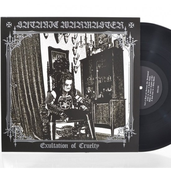 SATANIC WARMASTER - EXULTATION OF CRUELTY (BLACK VINYL)