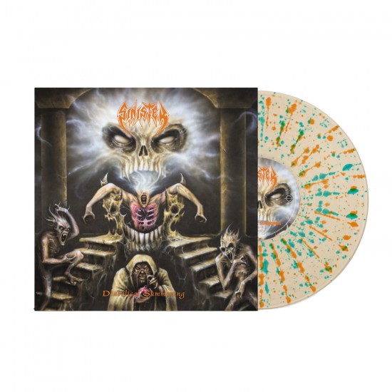 SINISTER - DIABOLICAL SUMMONING - NATURAL (TURQUOISE GREEN ORANGE VINYL)