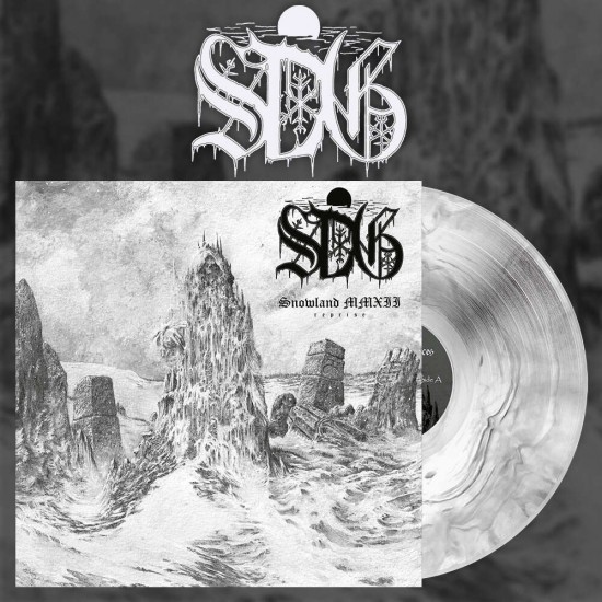 SORCIER DES GLACES - SNOWLAND MMXII REPRISE (WHITE WITH BLACK MARBLE VINYL)