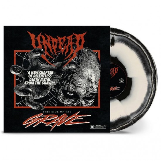 UNDEAD - THIS SIDE OF THE GRAVE (BLACK AND WHITE SWIRL VINYL)
